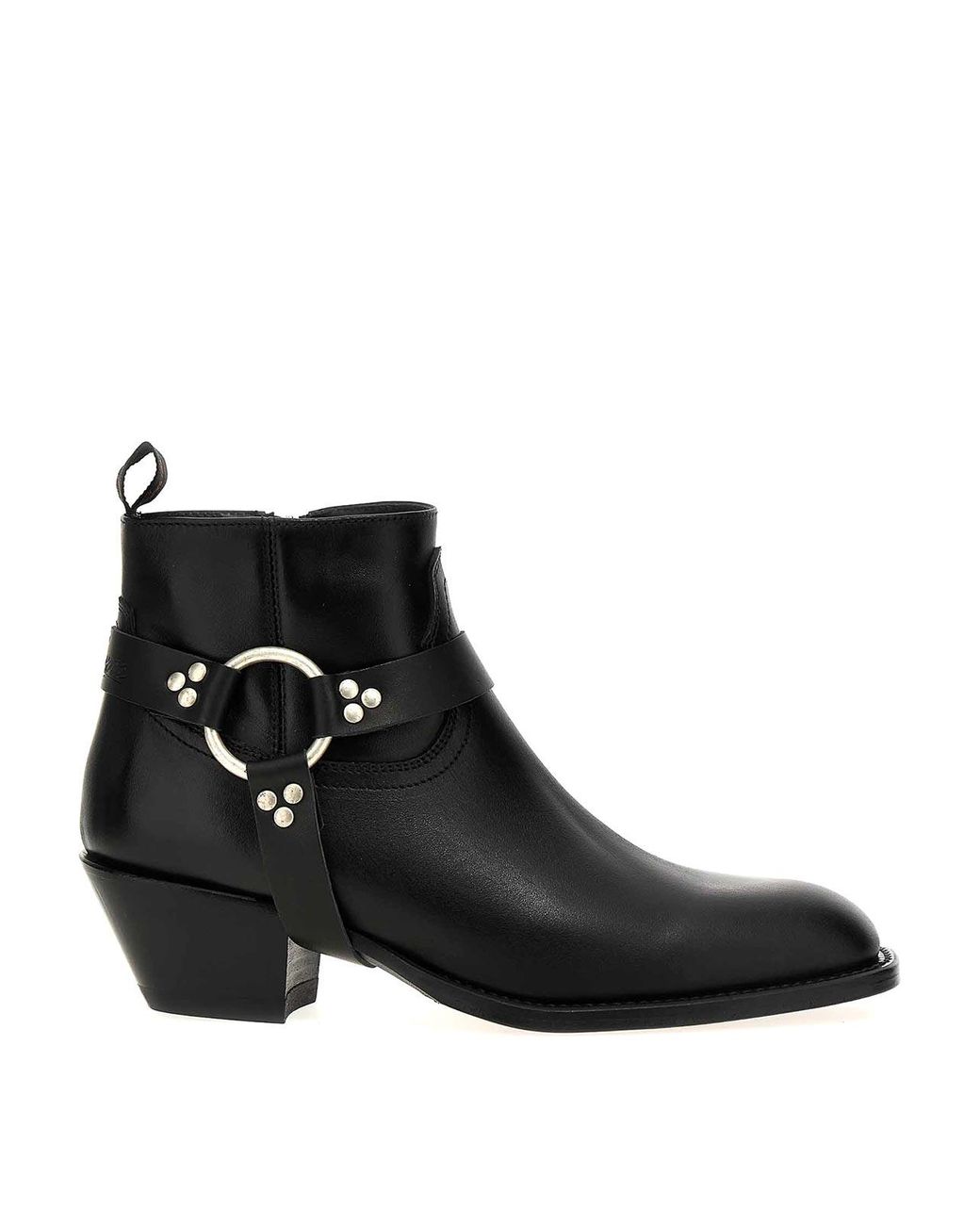 Sonora Boots Black Dulce Belt Ankle Boots