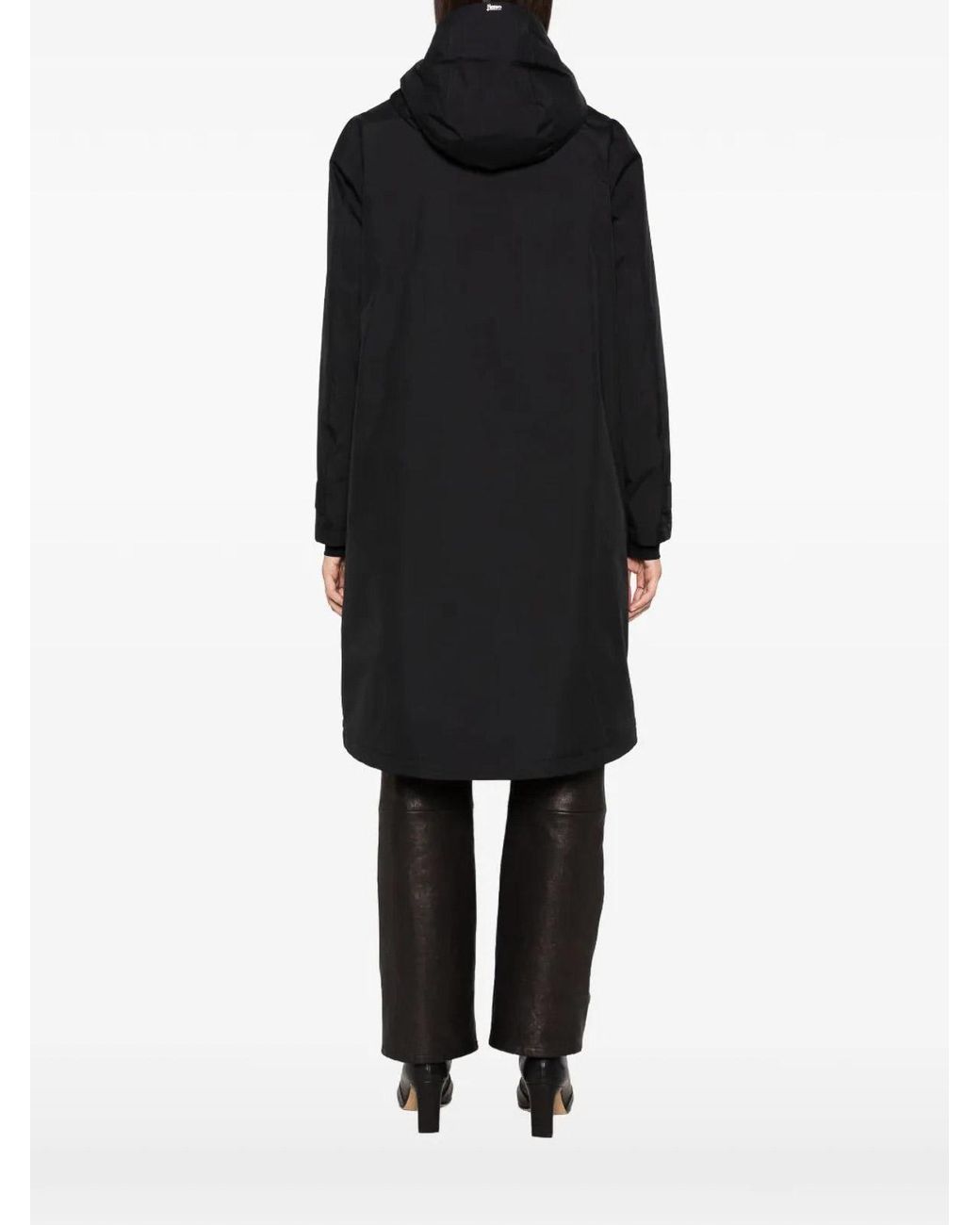 Herno Black Jacket Puff