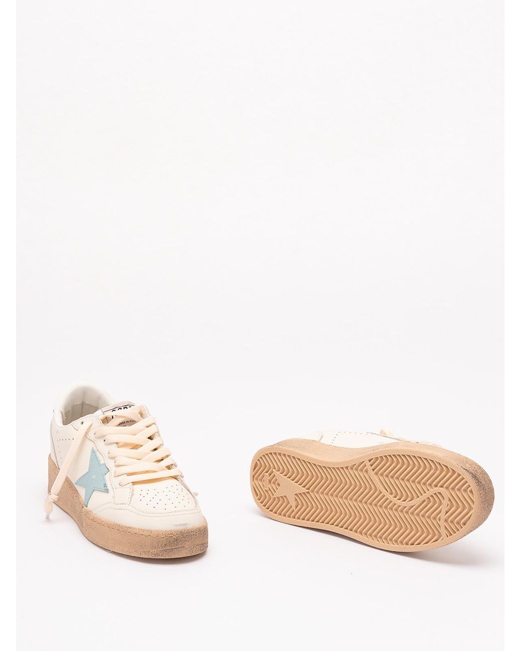 Golden Goose Deluxe Brand White 'Ball Star 2' Sneakers