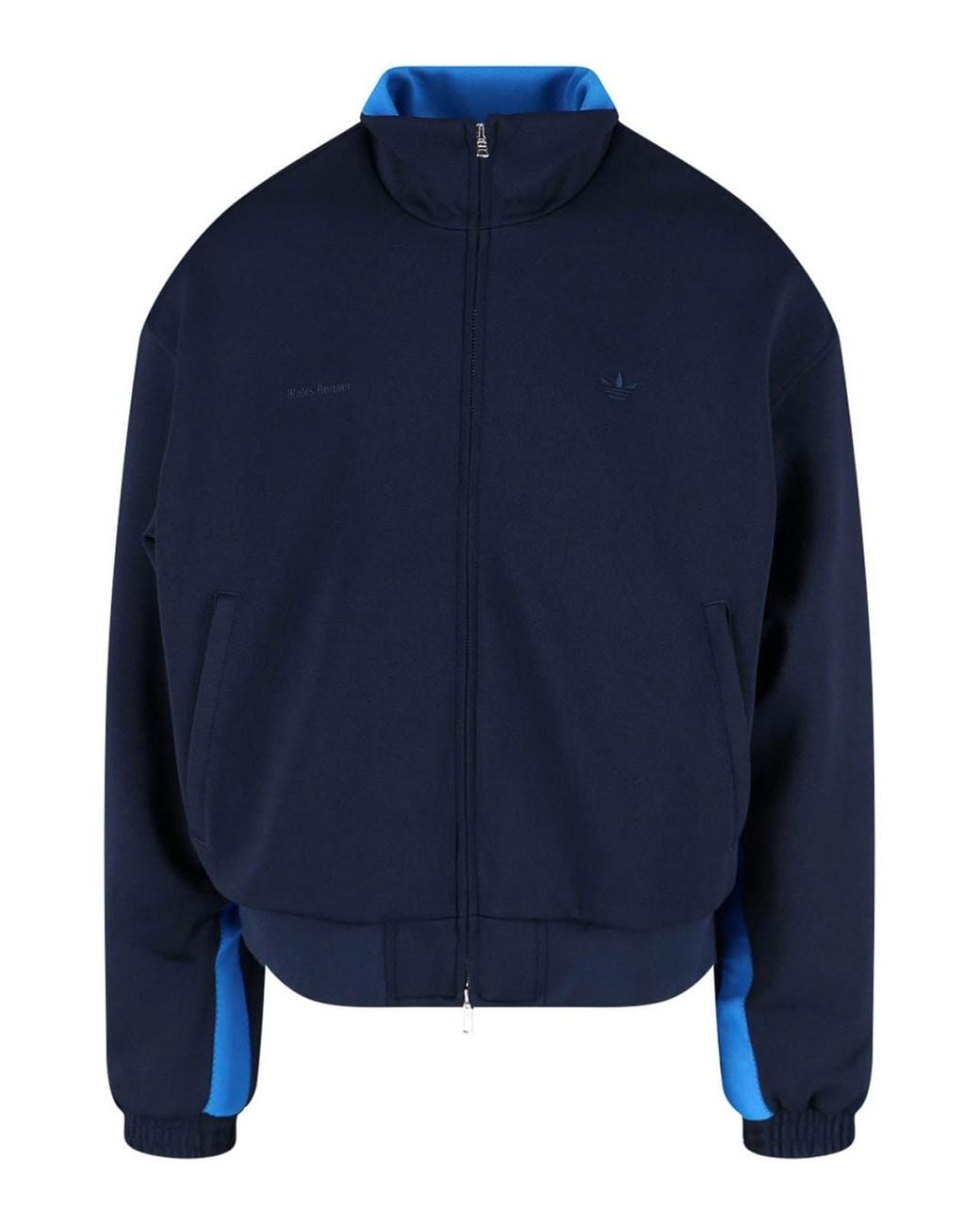 Adidas Originals Blue Logo Zip Jacket for men