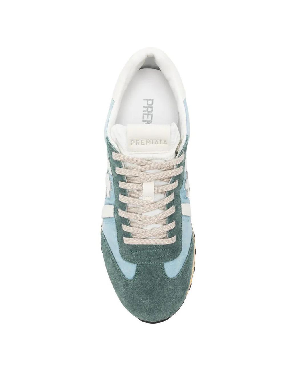 Premiata Blue Lucy 8188 Lace-Up Sneakers for men