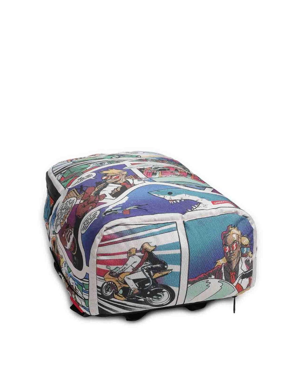 Sprayground Blue 305 Retro Comic Dlxr Backpack for men
