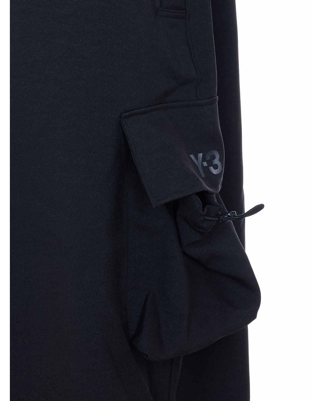 Y-3 Blue Cargo Track Pants for men
