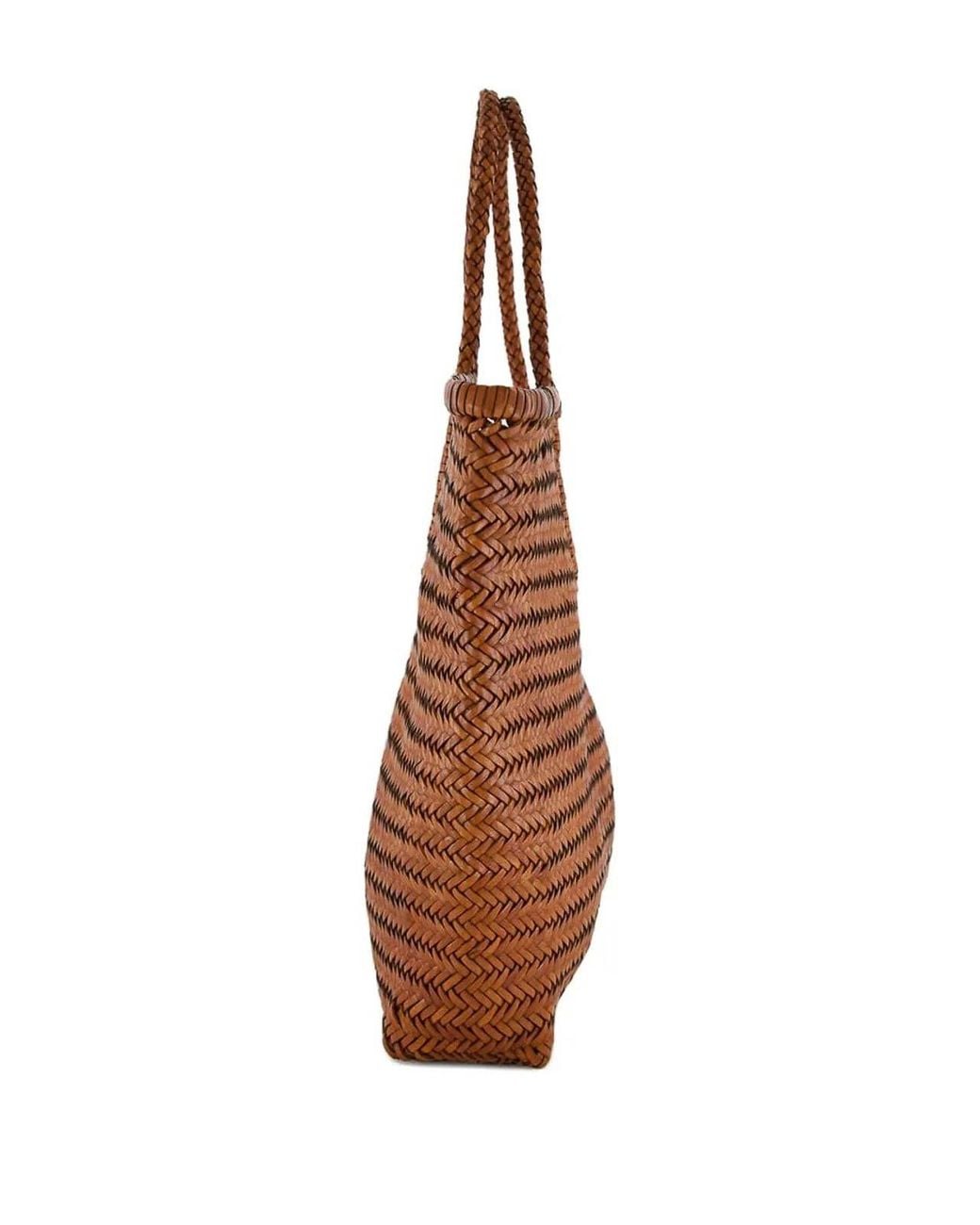 Dragon Diffusion Brown Shoulder Bag Ns Diagonal Triple Jump