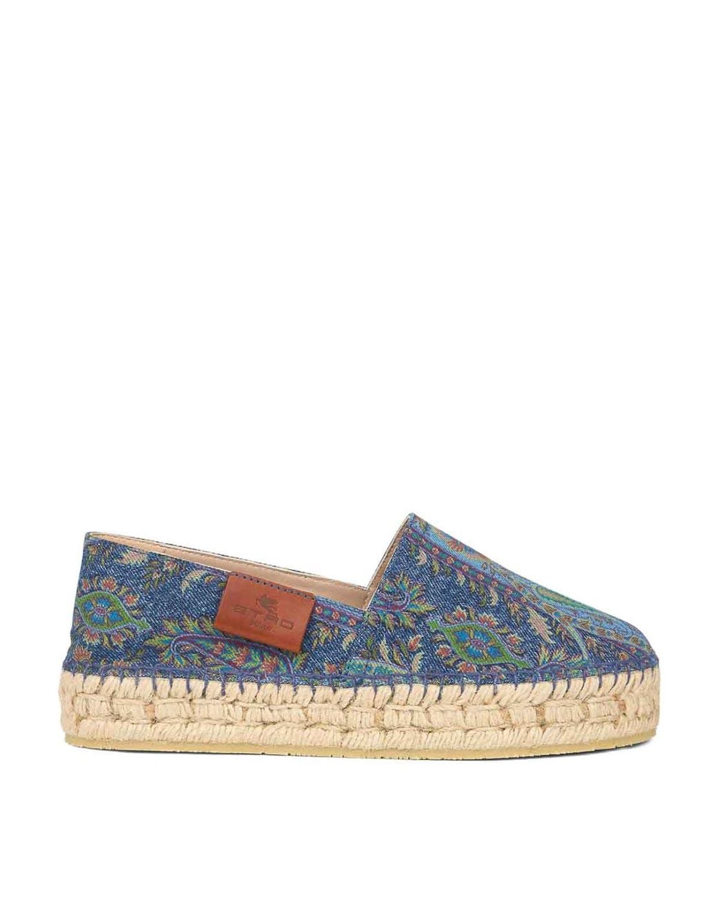 Espadrilles Etro en coloris Blue
