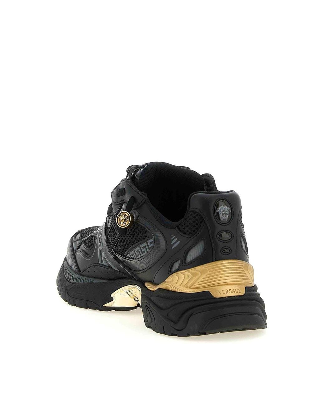 Baskets Versace pour homme en coloris Black