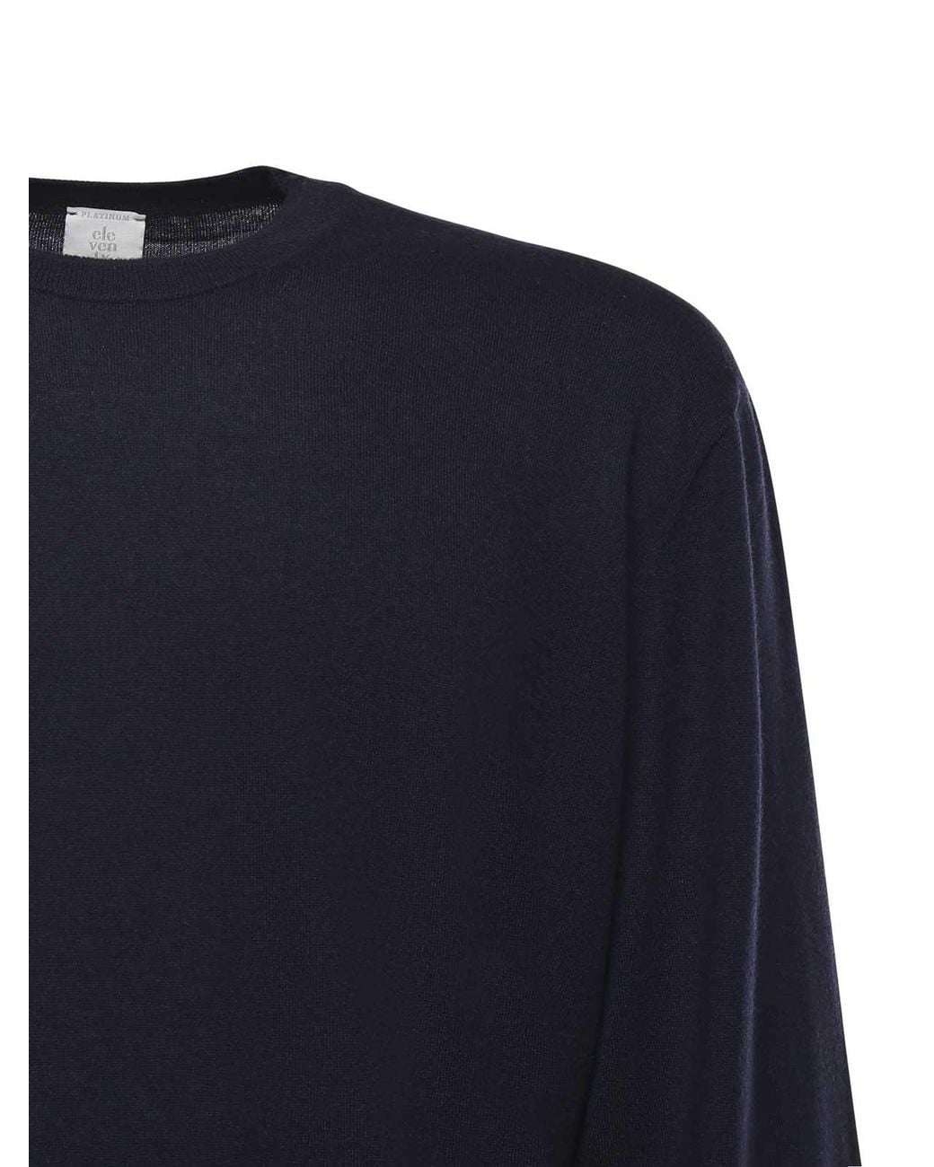 Eleventy Blue Cashmere Sweater for men