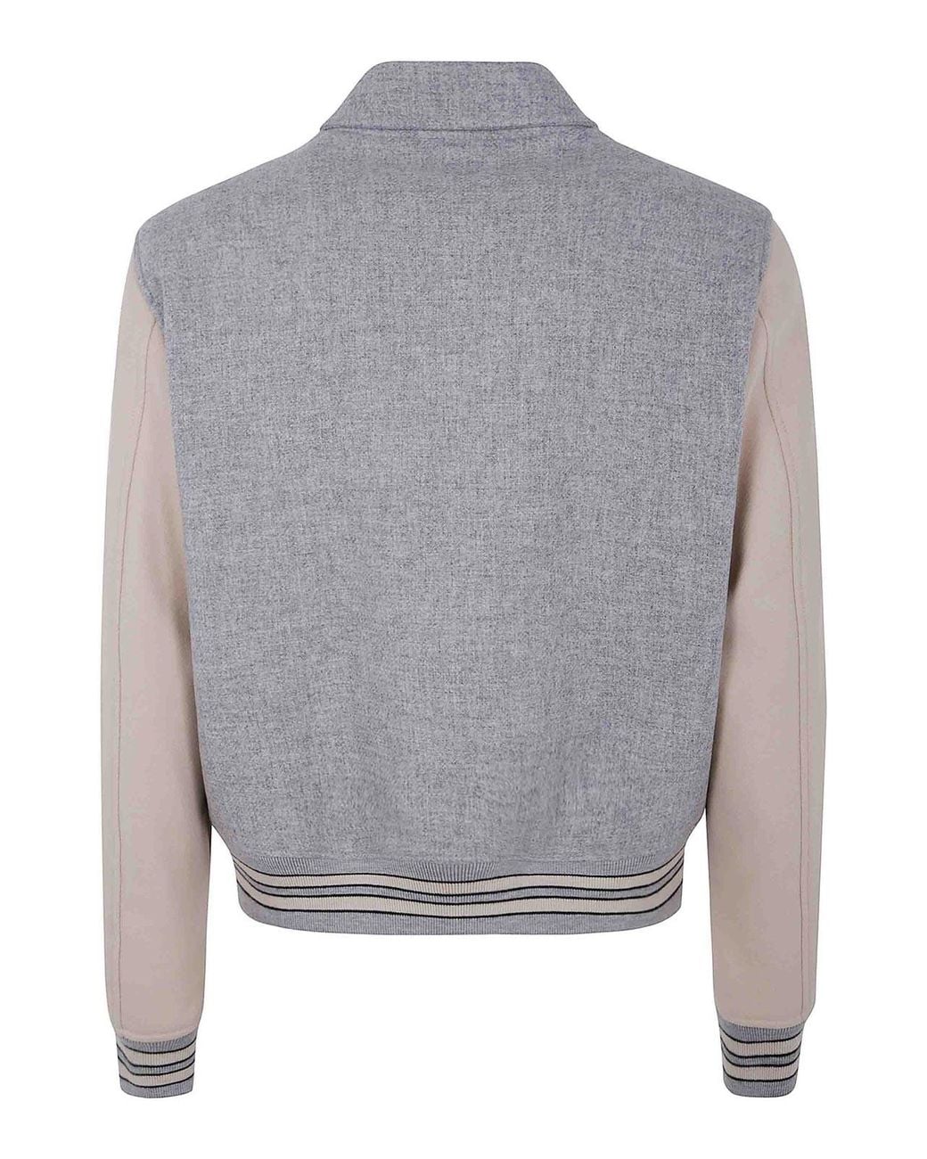 Amiri Gray Bones Jacket for men