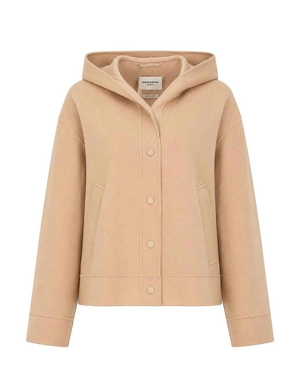 Weekend by Maxmara Natural Wkdridente Hooded Jacket
