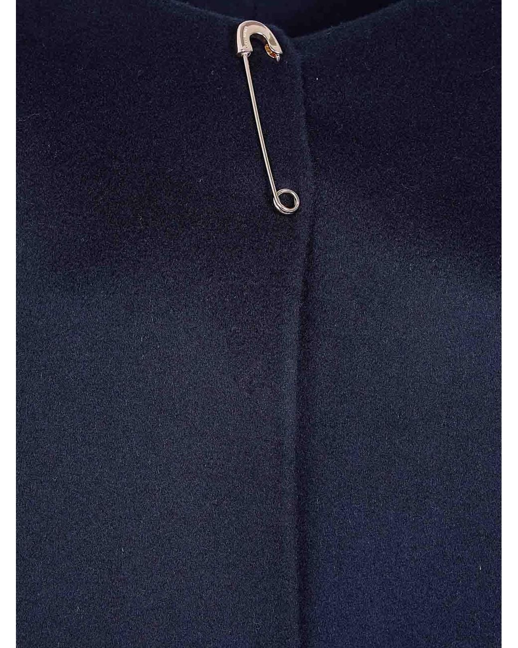 Liviana Conti Blue Magnus Coat