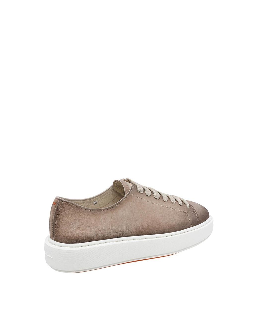 Santoni Brown Sneakers