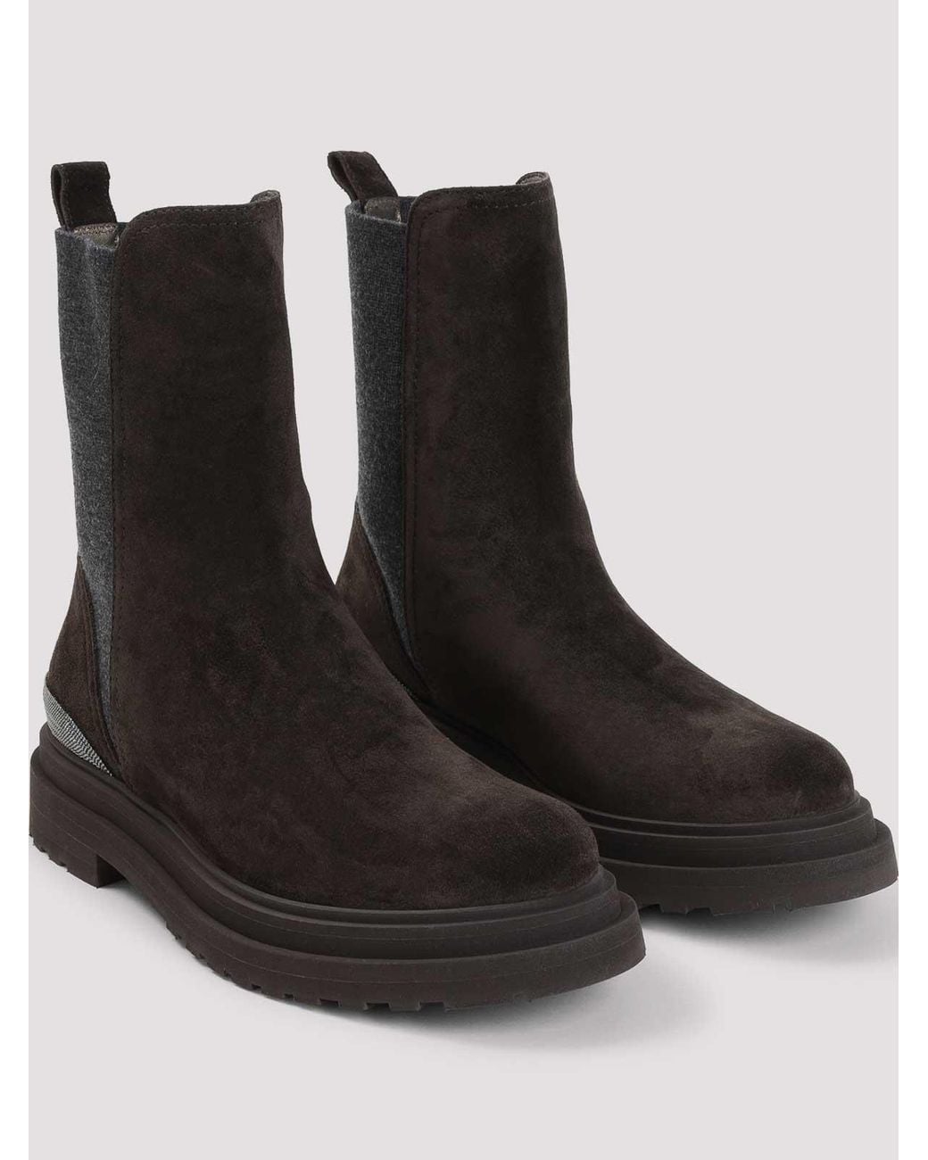 Brunello Cucinelli Black Boot