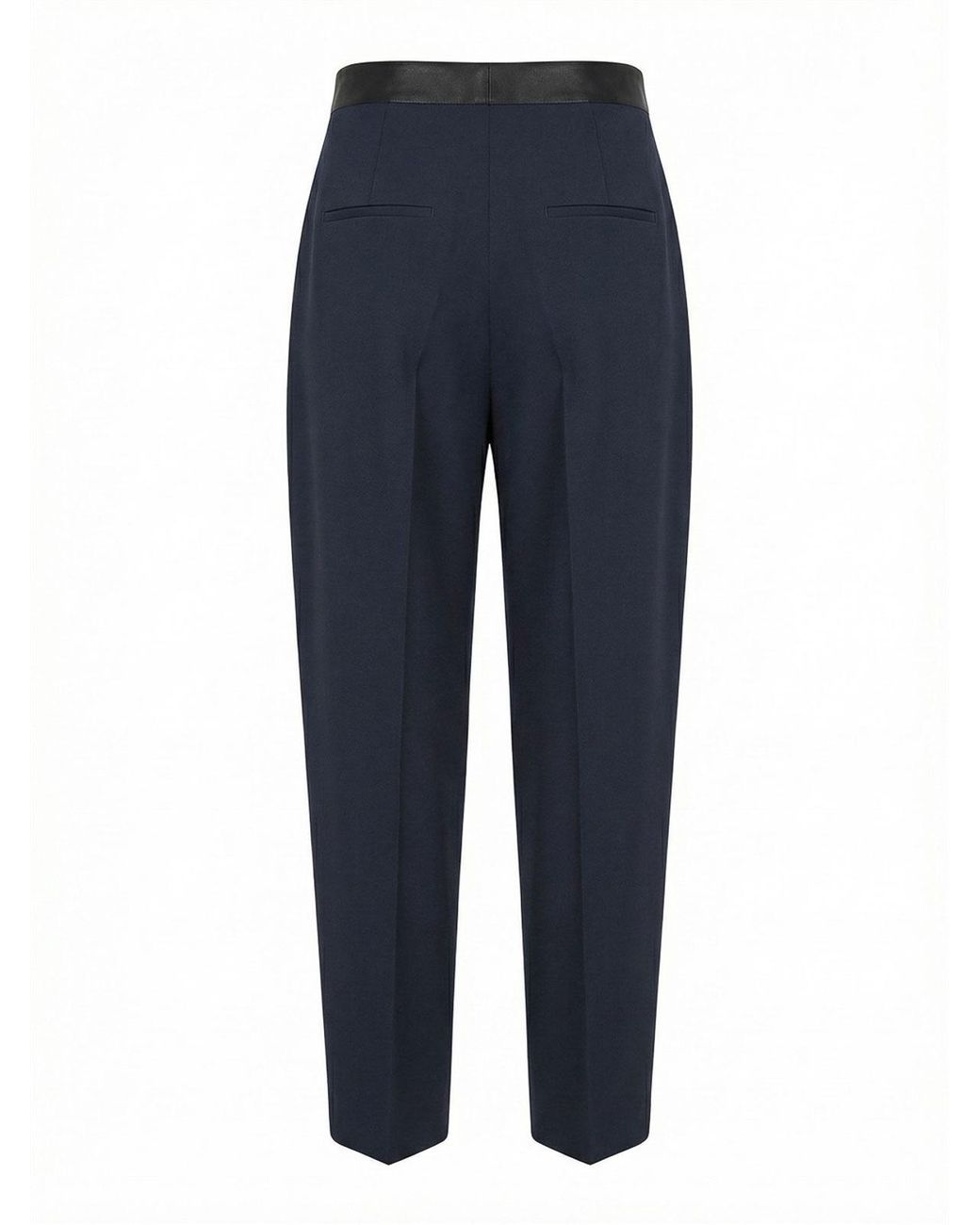 Bottega Veneta Blue Wool Grain De Poudre Pants