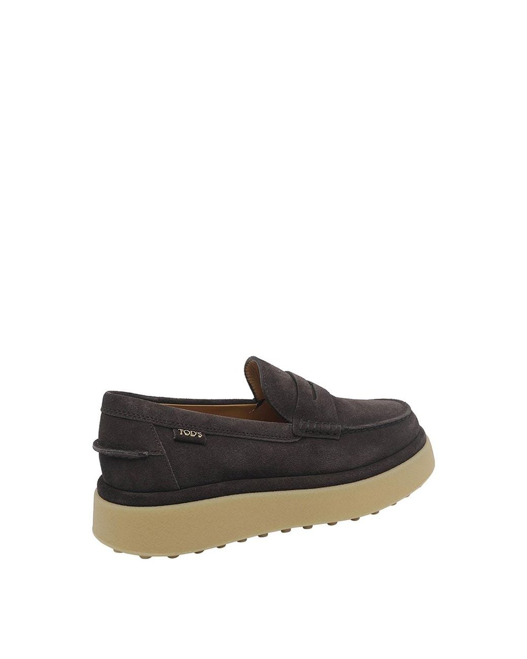 Tod's Black Suede Loafers