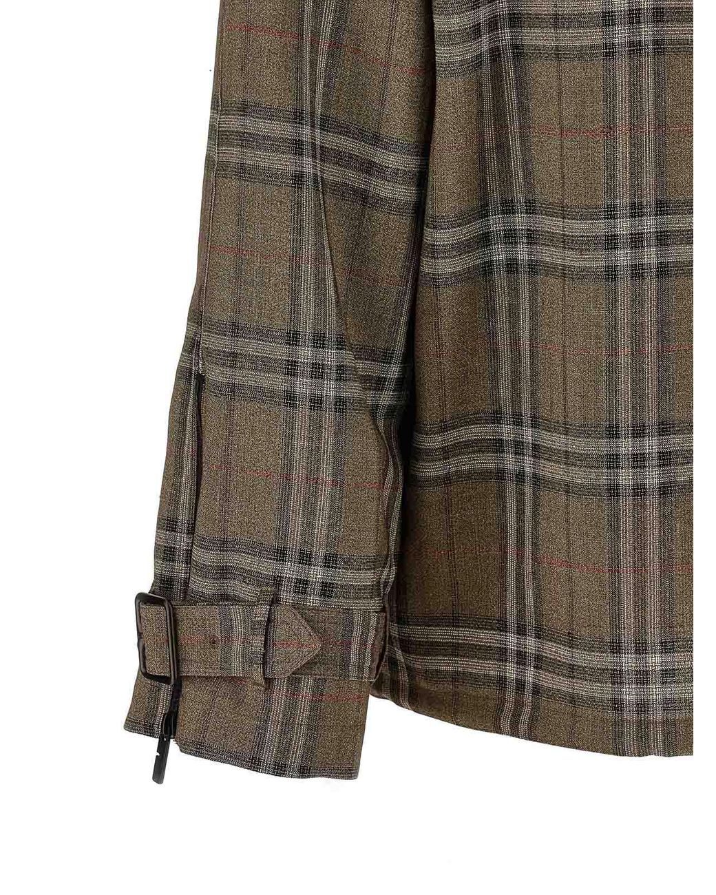 Burberry Green Multilayer Shirt for men
