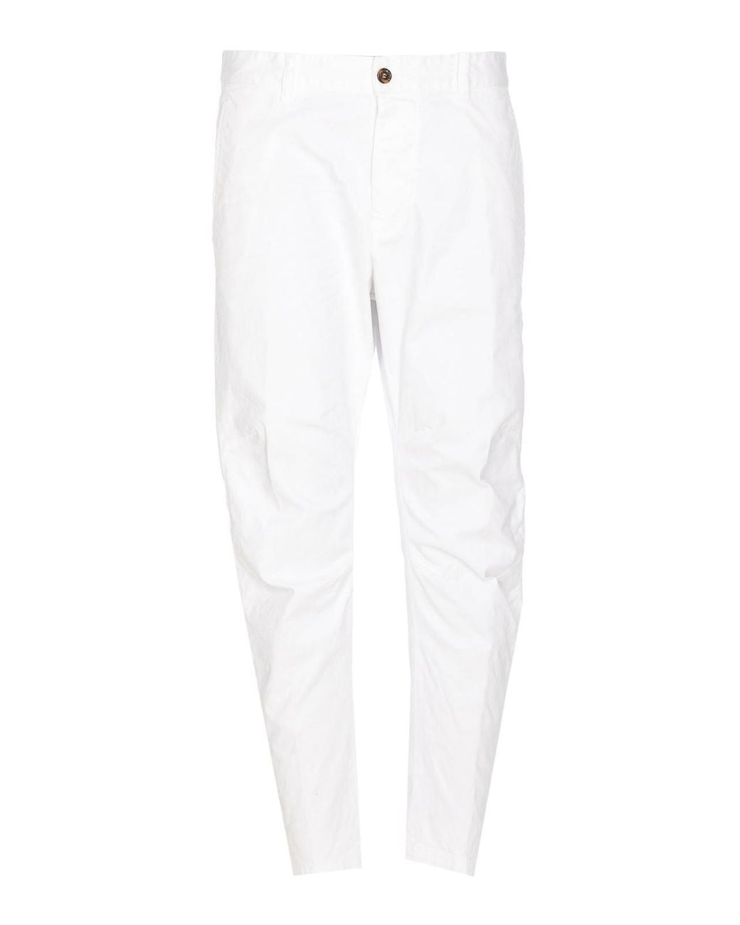 DSquared² White Sexy Chino Pants for men