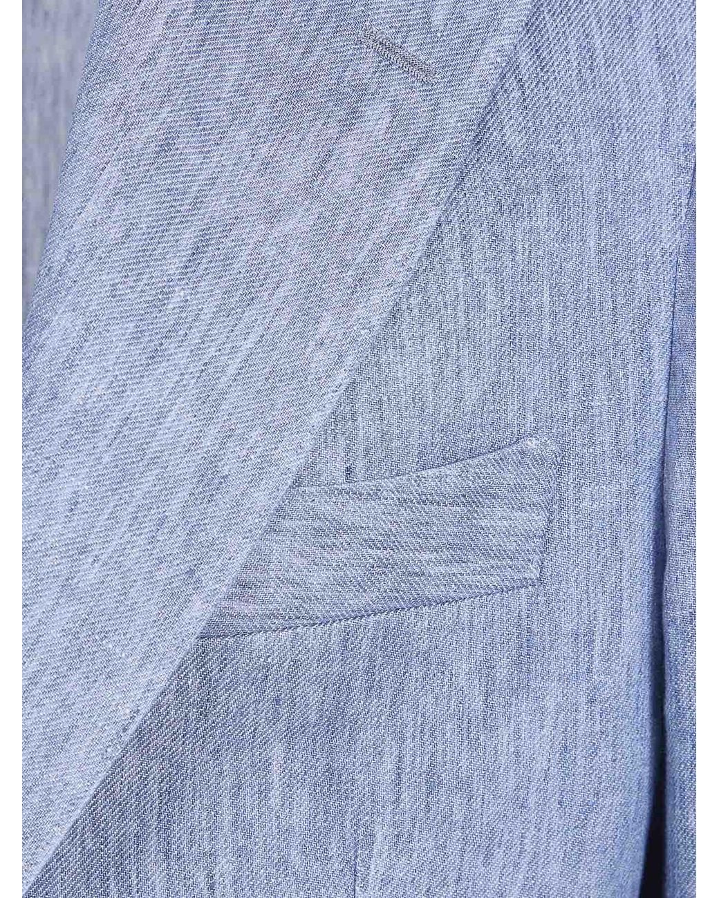 Barba Napoli Blue Bactive Mono Jacket for men