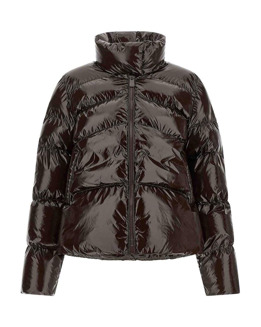 Pinko Brown 'Love Birds' Down Jacket