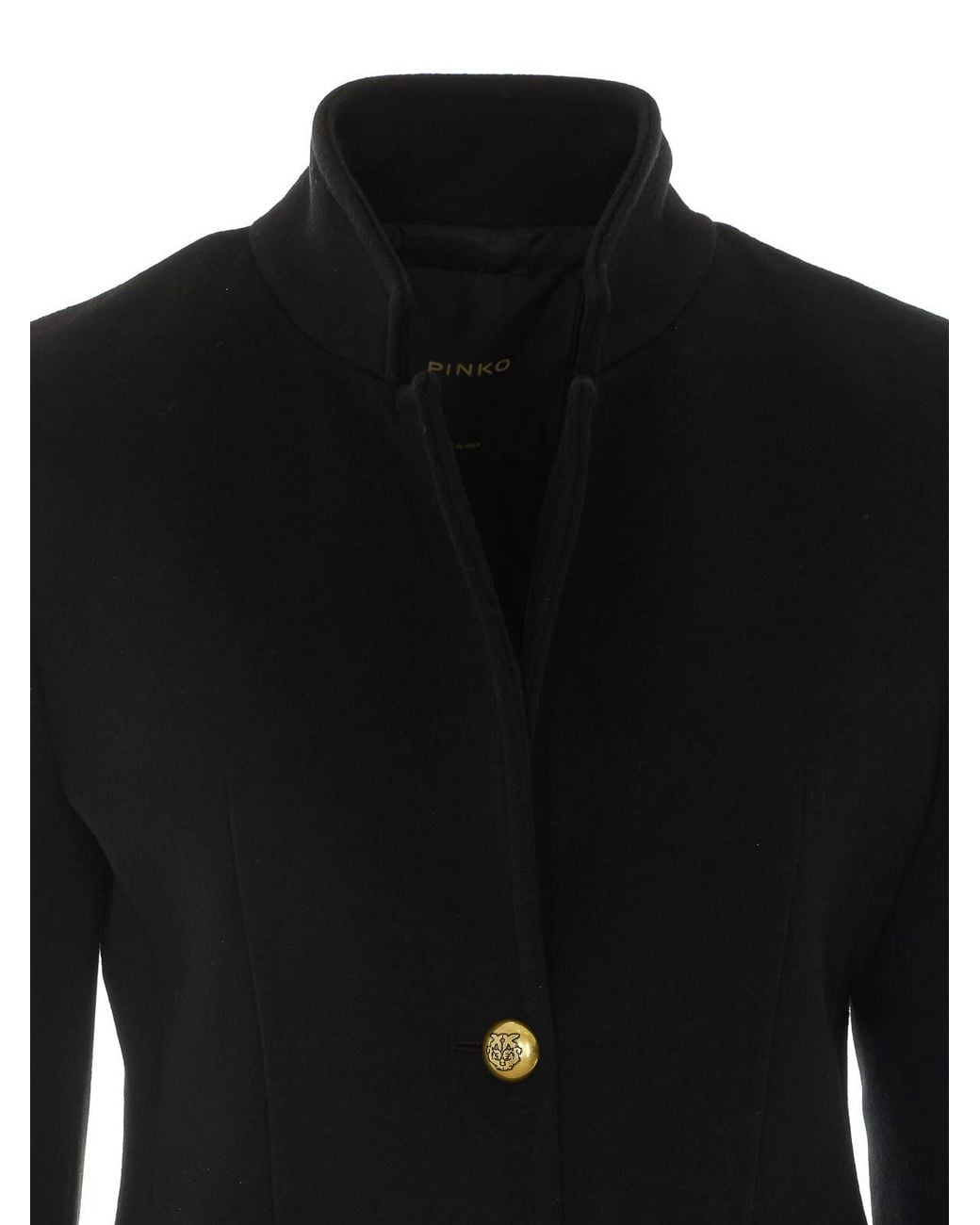 Pull Col Roulé Pinko en coloris Black