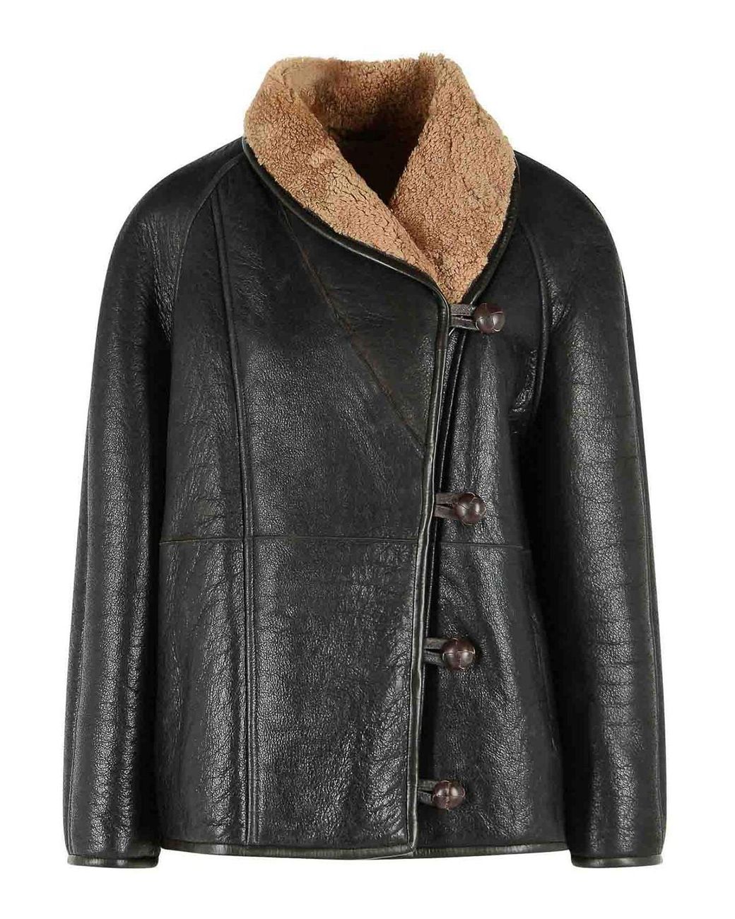 Isabel Marant Black Camber Pele Sheepskin