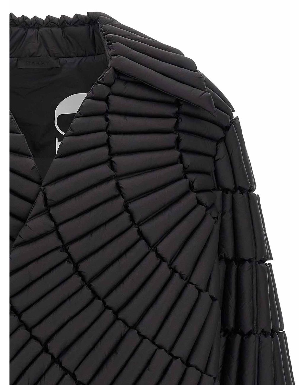 RAXXY Black 3D Down Jacket for men