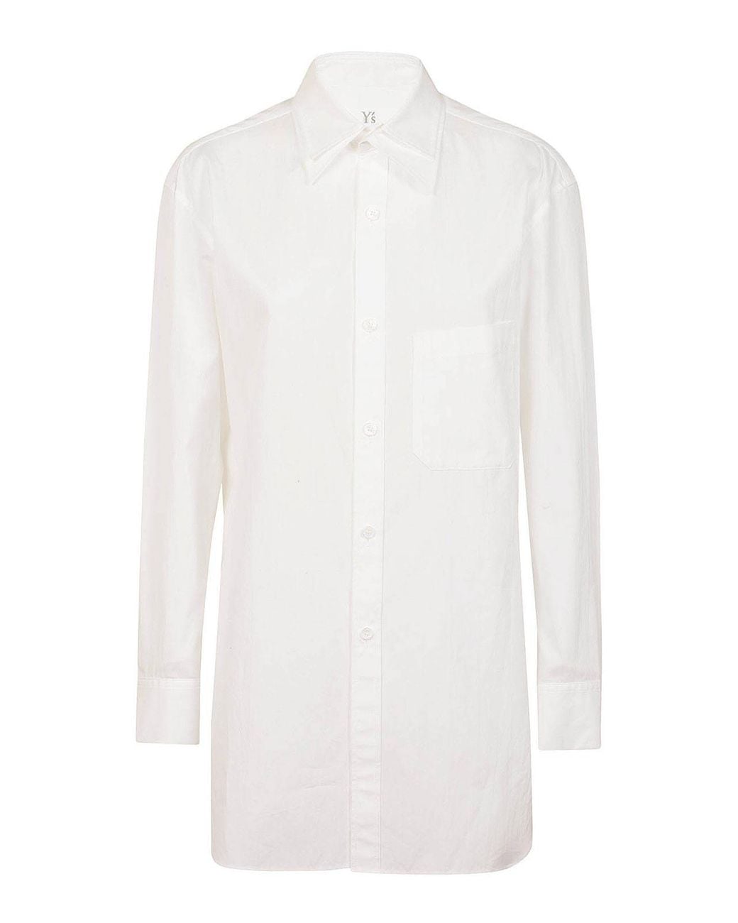 Yohji Yamamoto White Cotton Shirt