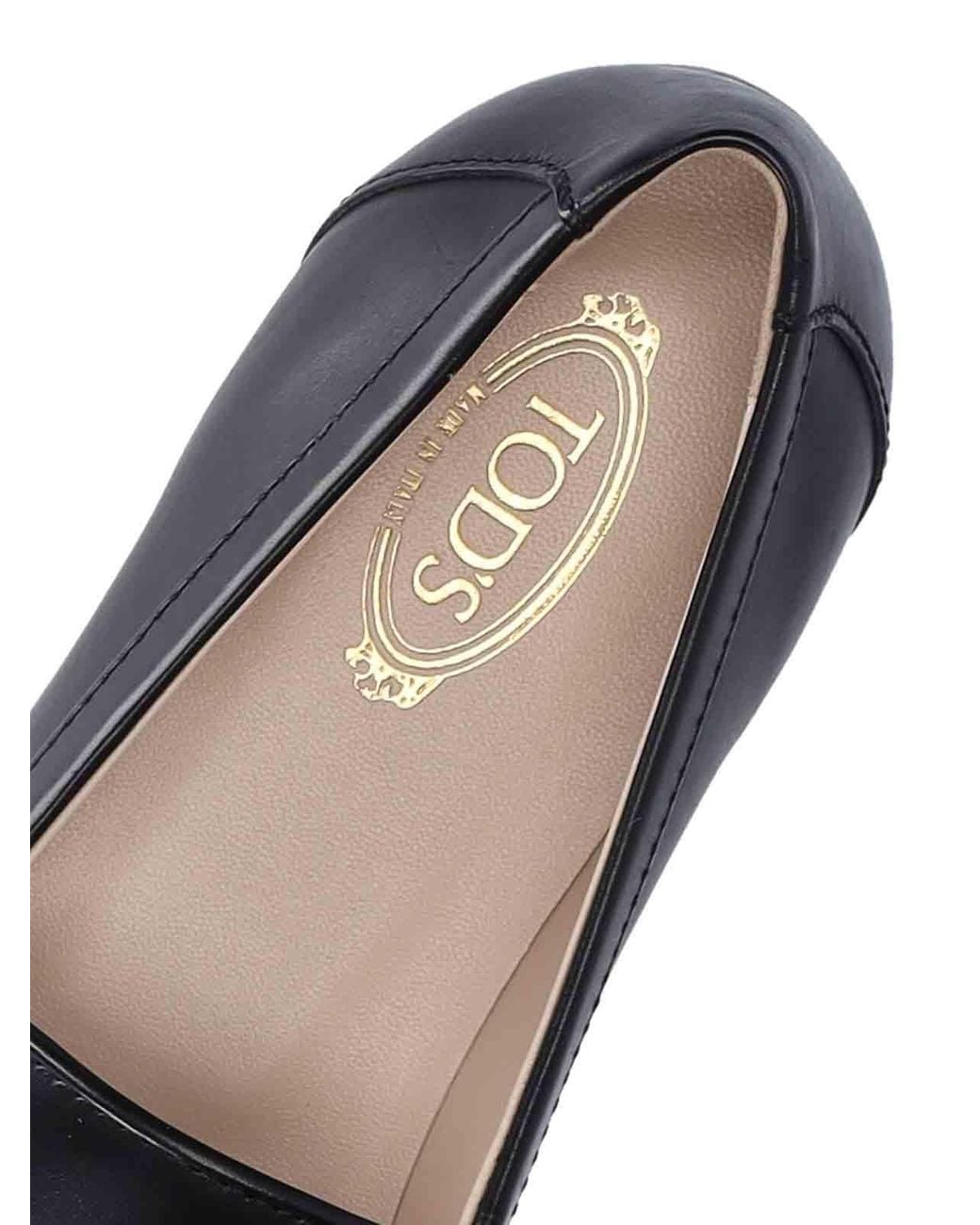 Tod's Black Loafers