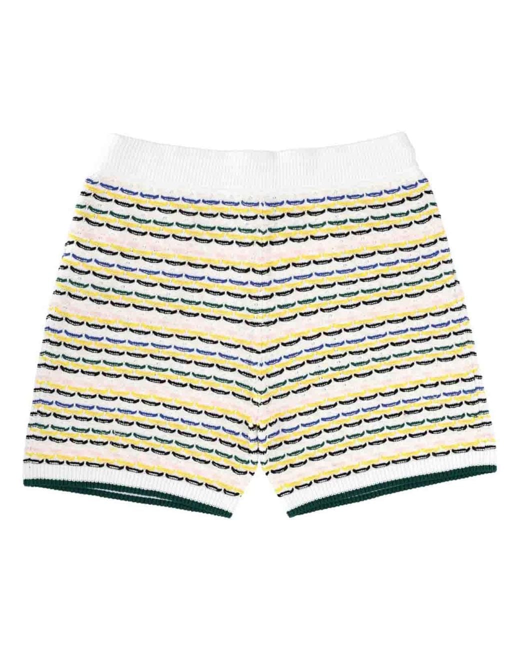 Casablanca Metallic Knitted Shorts for men