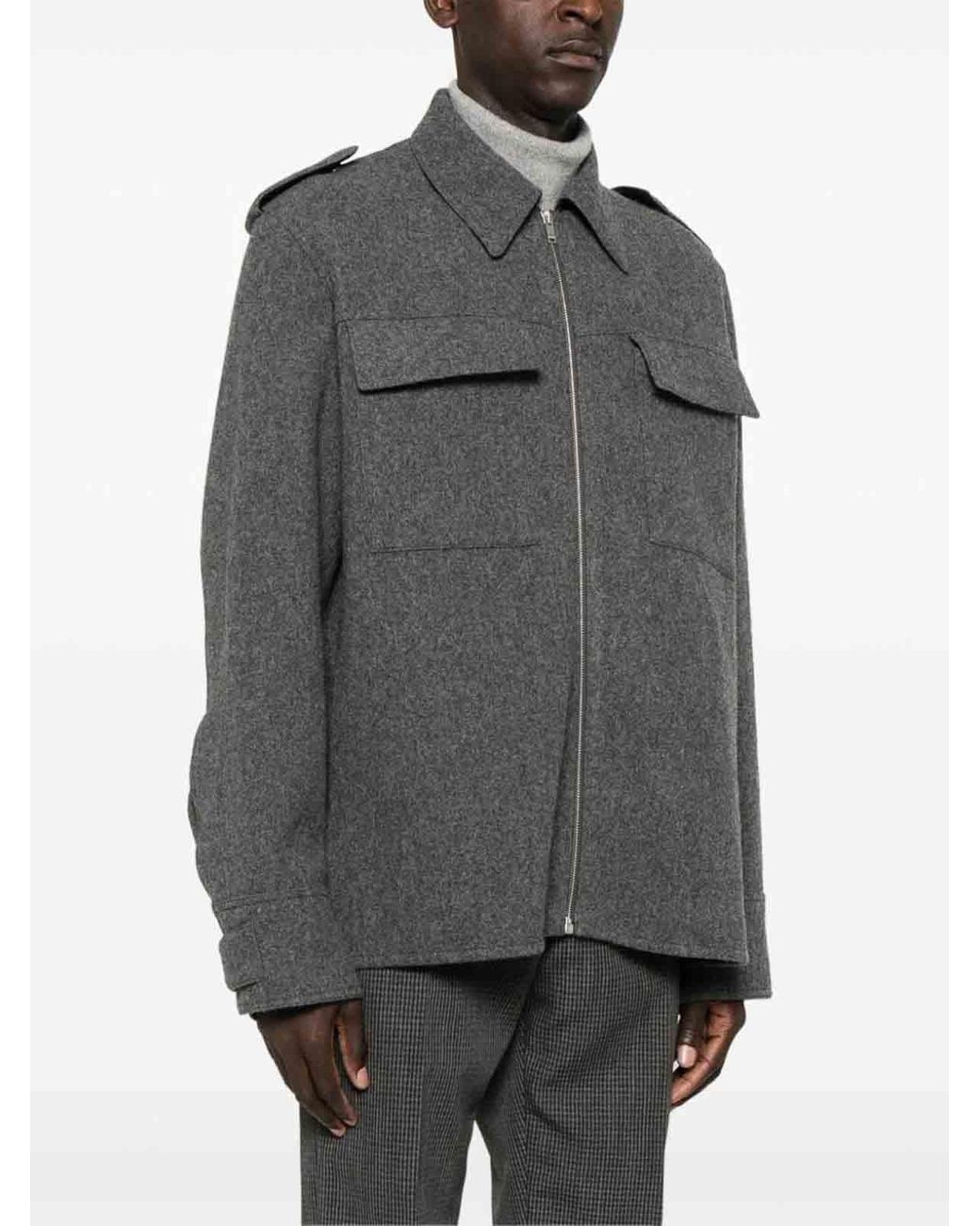 Jil Sander Gray Shirts for men
