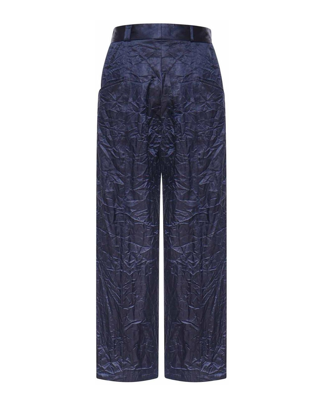 Bonsai Blue Super-Loose Velvet Pants for men