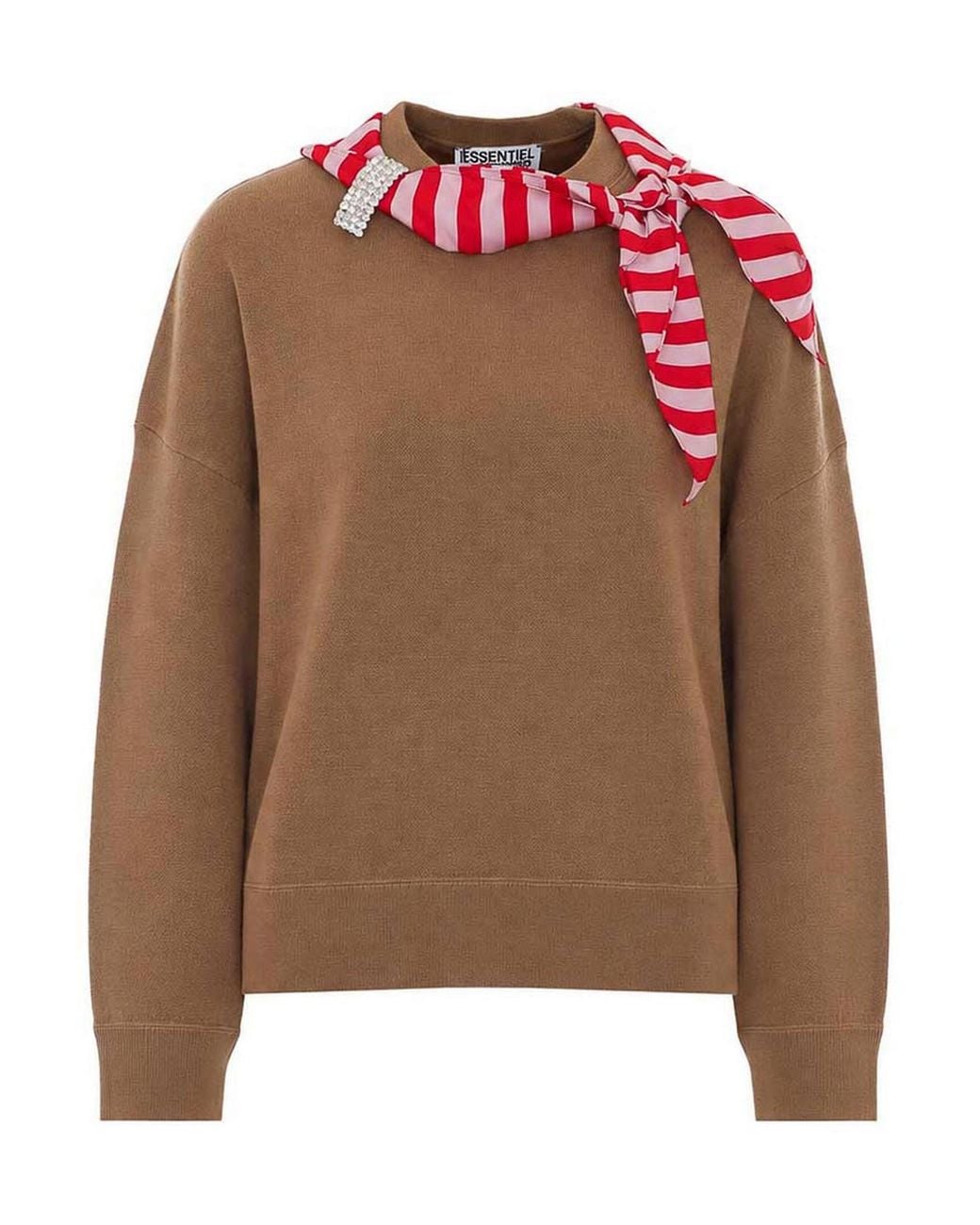 Essentiel Antwerp Brown Kurtis Sweater