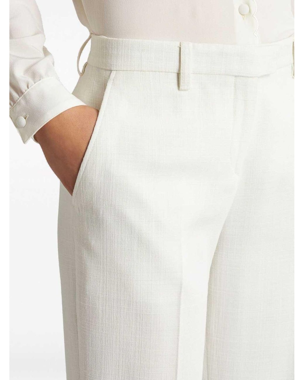 Etro White Pants
