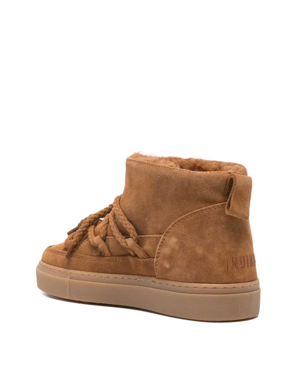 Inuikii Brown Leather Ankle Boots