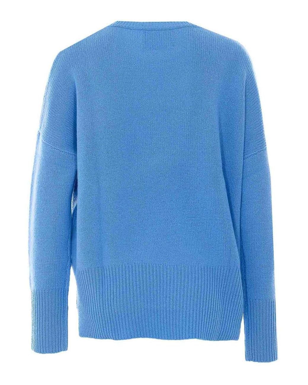 Lisa Yang Blue Mila Sweater