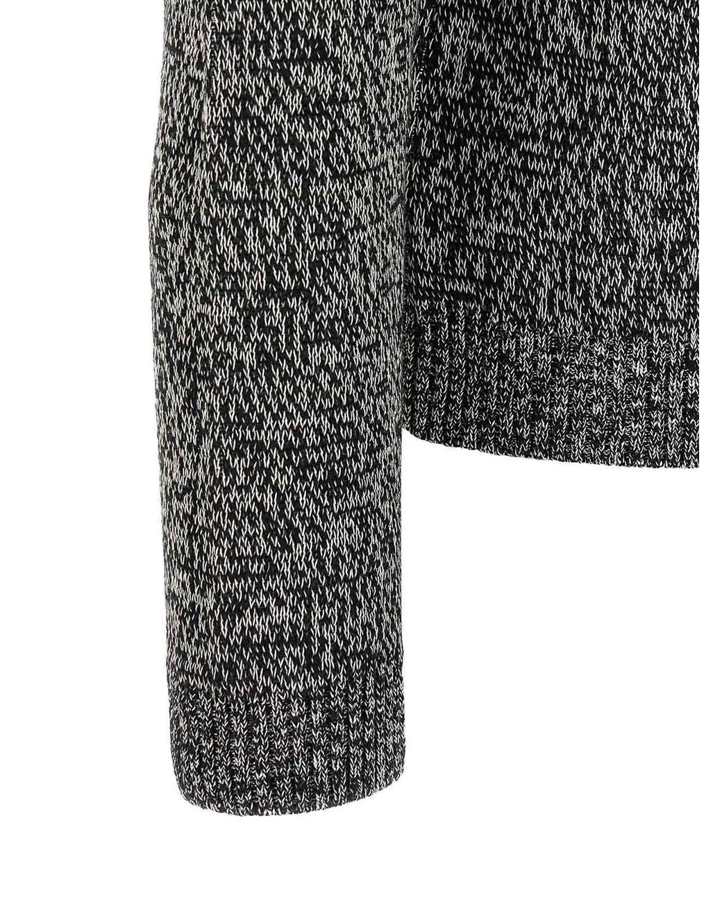 Valentino Garavani Gray 'Panthre' Sweater for men