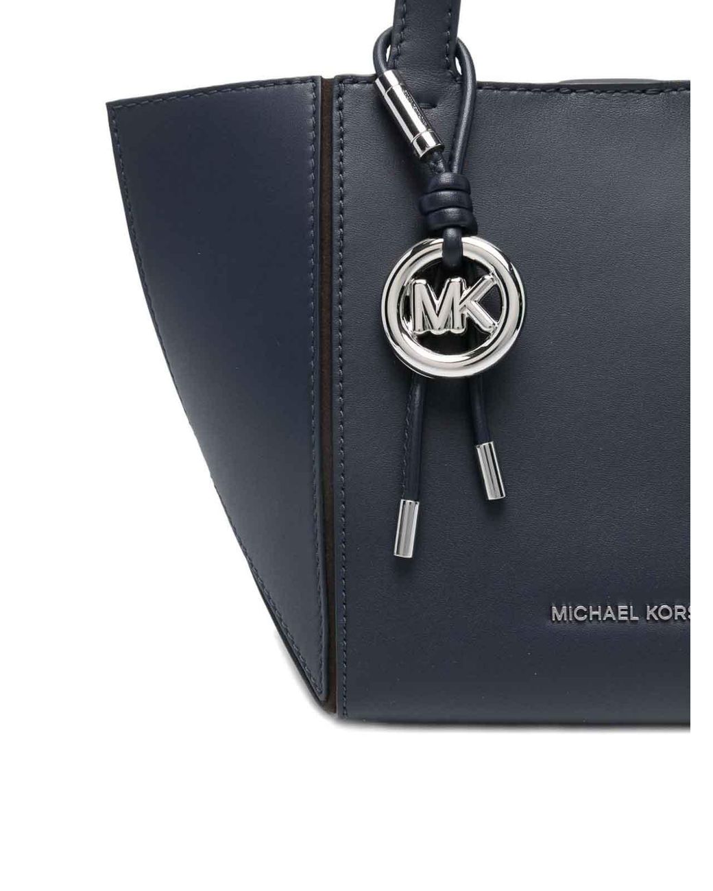 Michael Kors Blue 'Jordi' Tote Bag