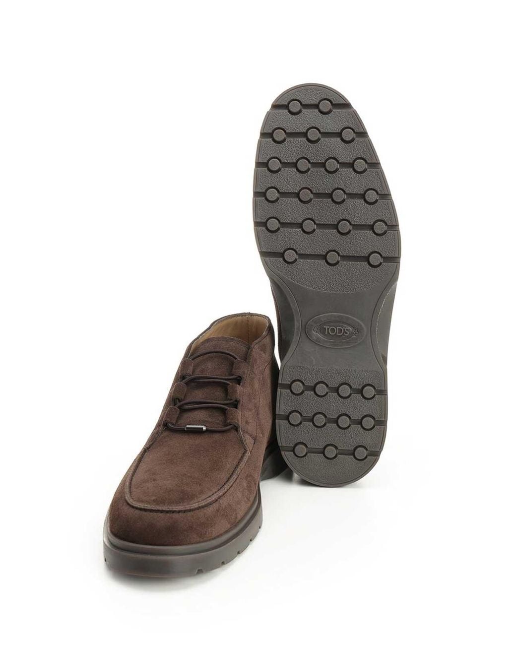 Tod's Brown Suede Ankle Boot for men