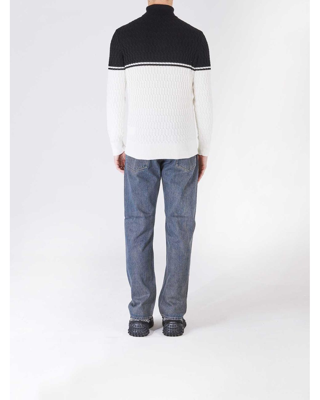 Karl Lagerfeld Blue Two-Tone Shirt for men