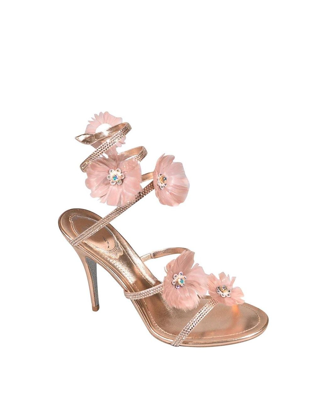 Rene Caovilla Pink Sandals