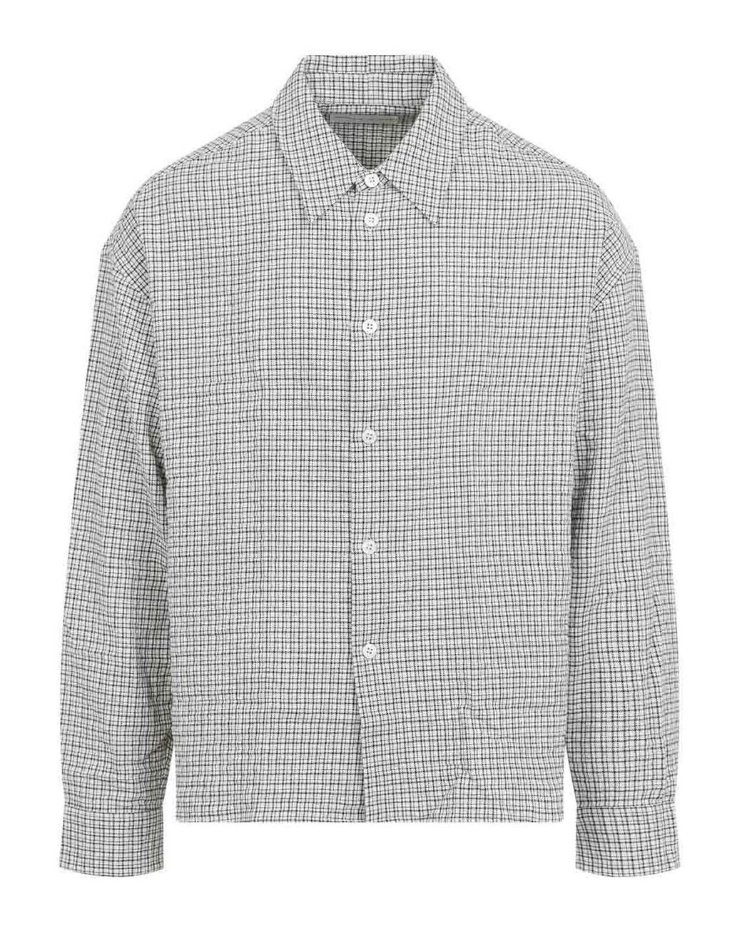 Studio Nicholson Gray Nostra Long Sleeve Shirt for men