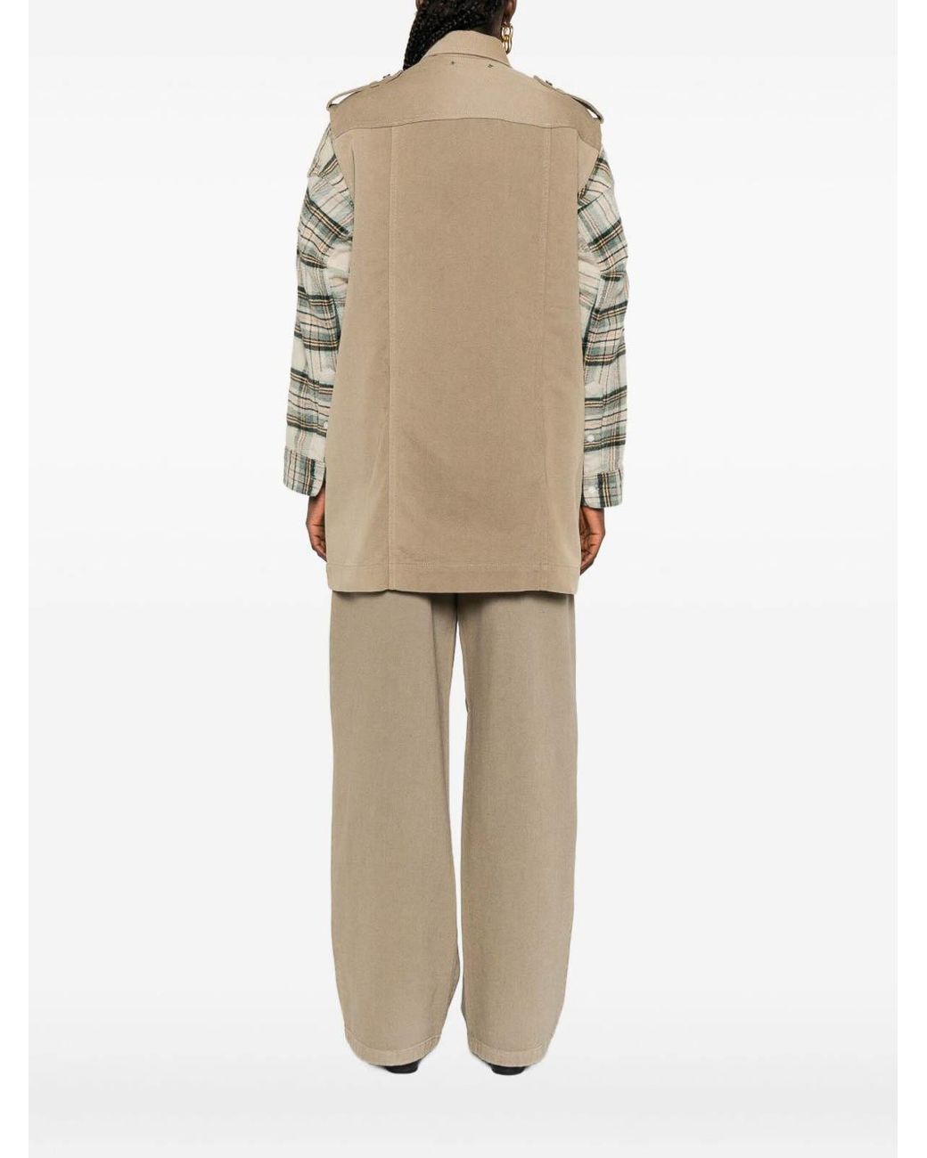 Golden Goose Deluxe Brand Natural Vest
