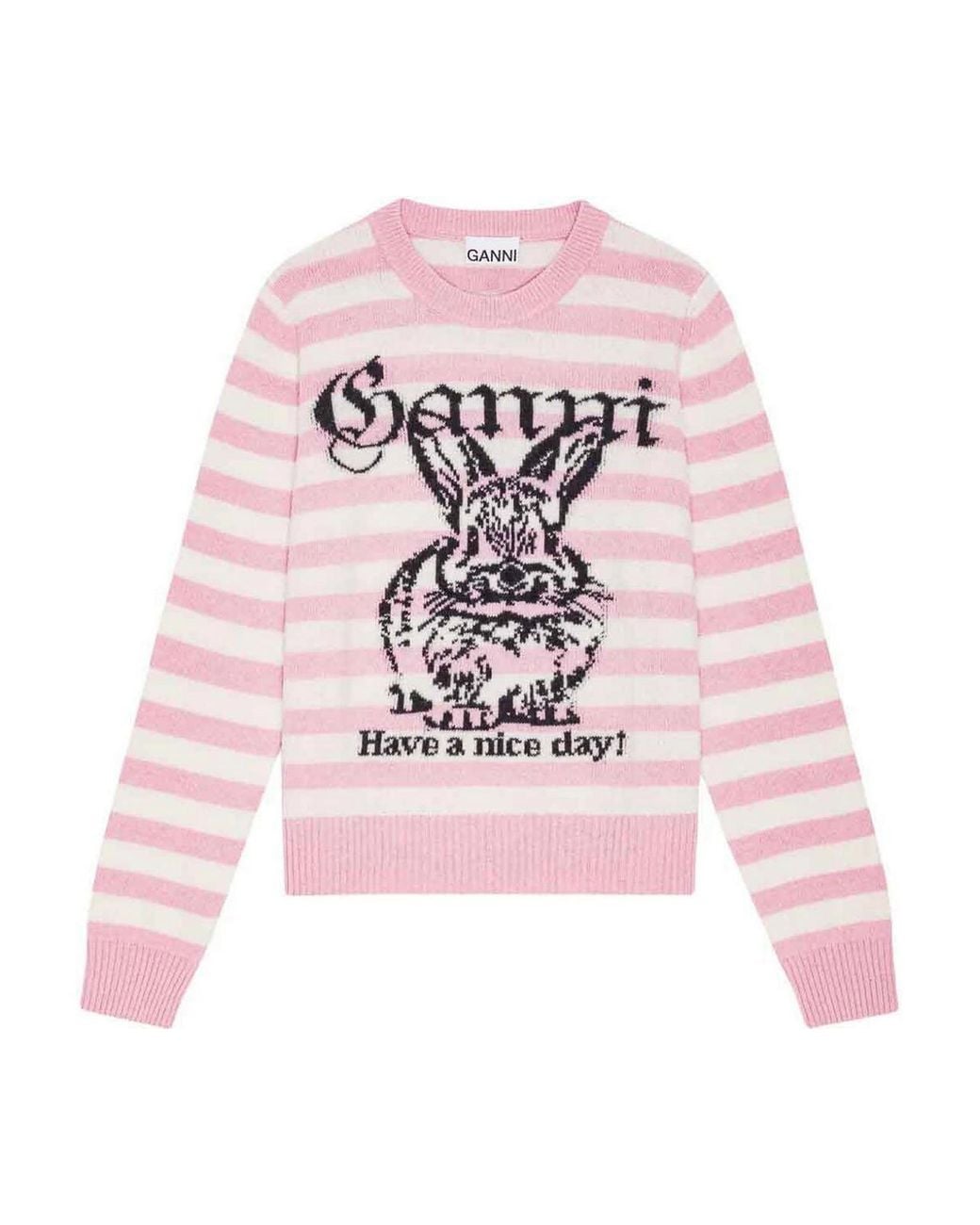 Ganni Pink Sweaters