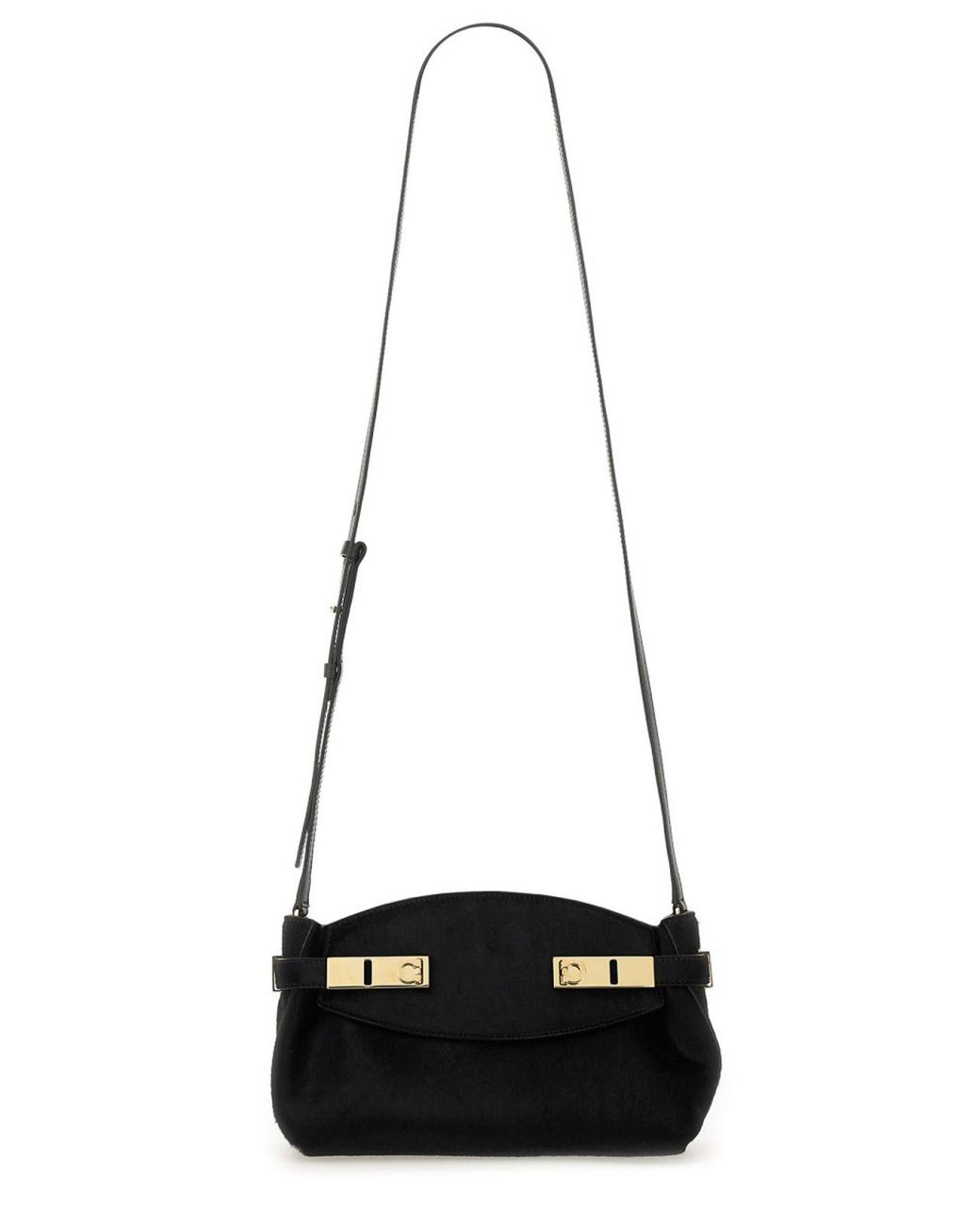 Ferragamo Black Hug Soft Bag