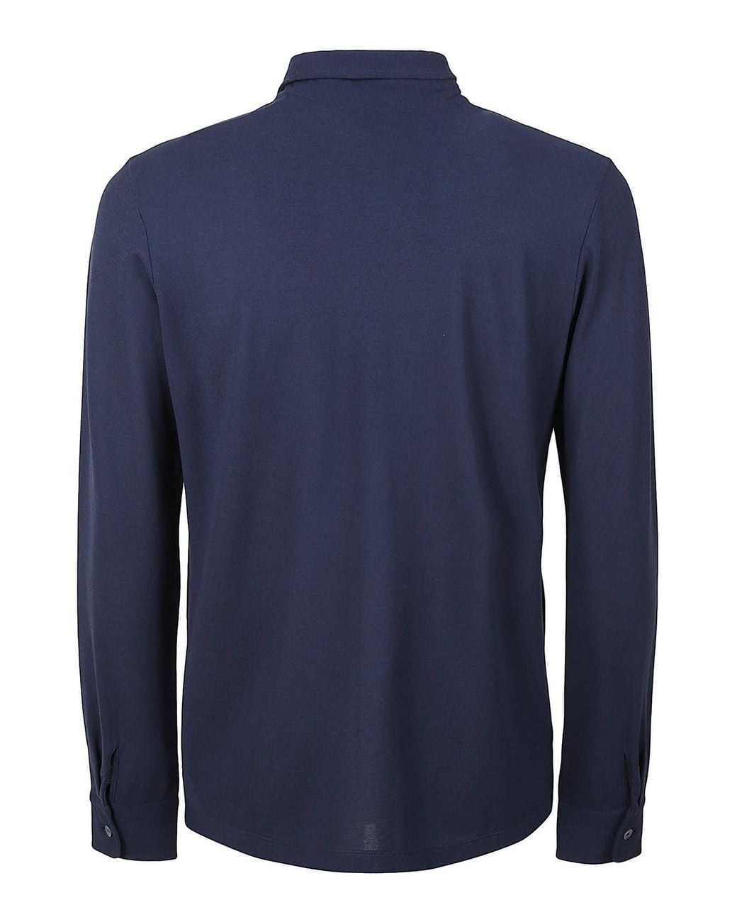 Zanone Blue Cotton Shirt for men
