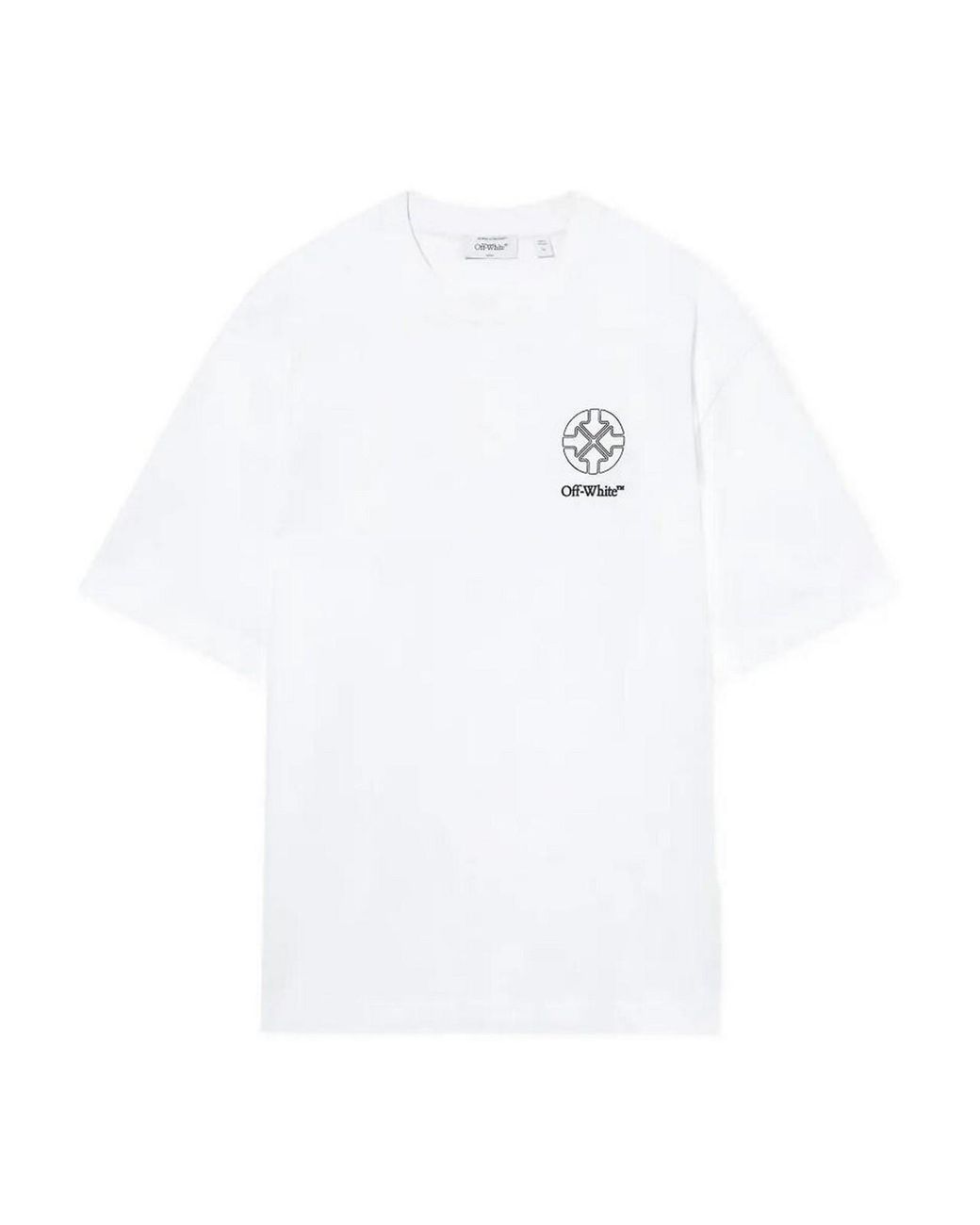 Off-White c/o Virgil Abloh White 'Offline Half Arrow Skate' T-Shirt for men