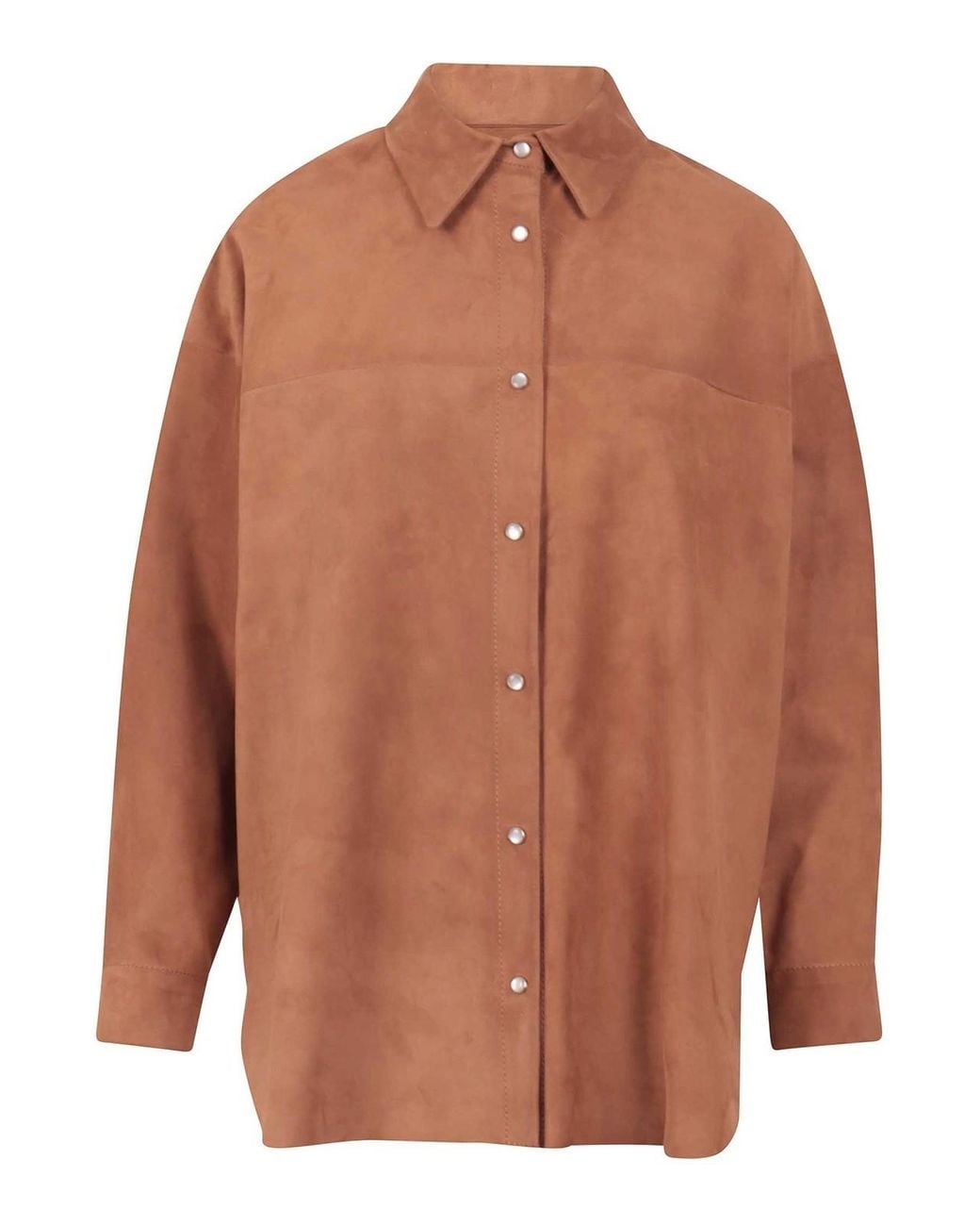 Salvatore Santoro Brown Jacket With Fringes On The Back