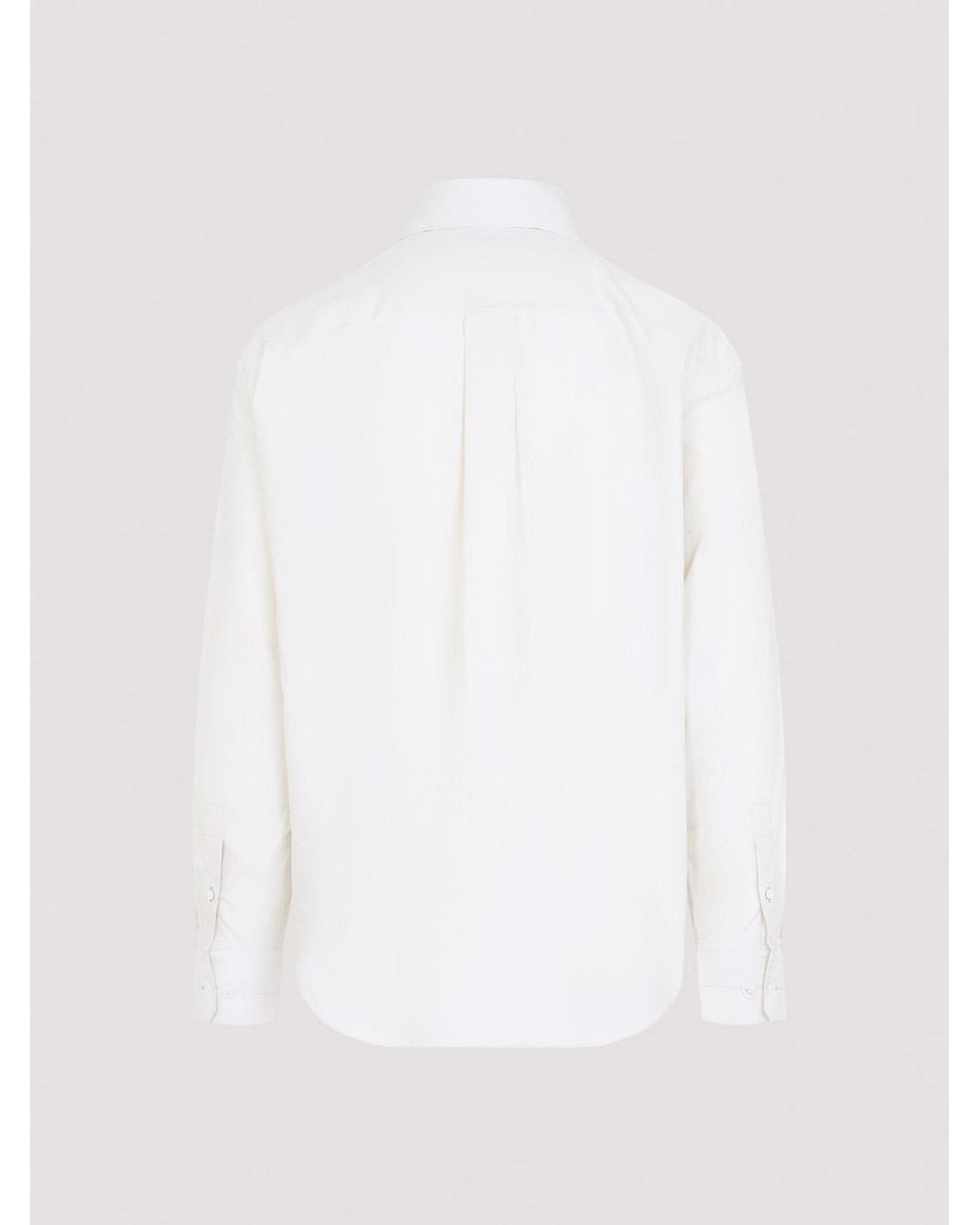 Lemaire White Regular Shirt for men