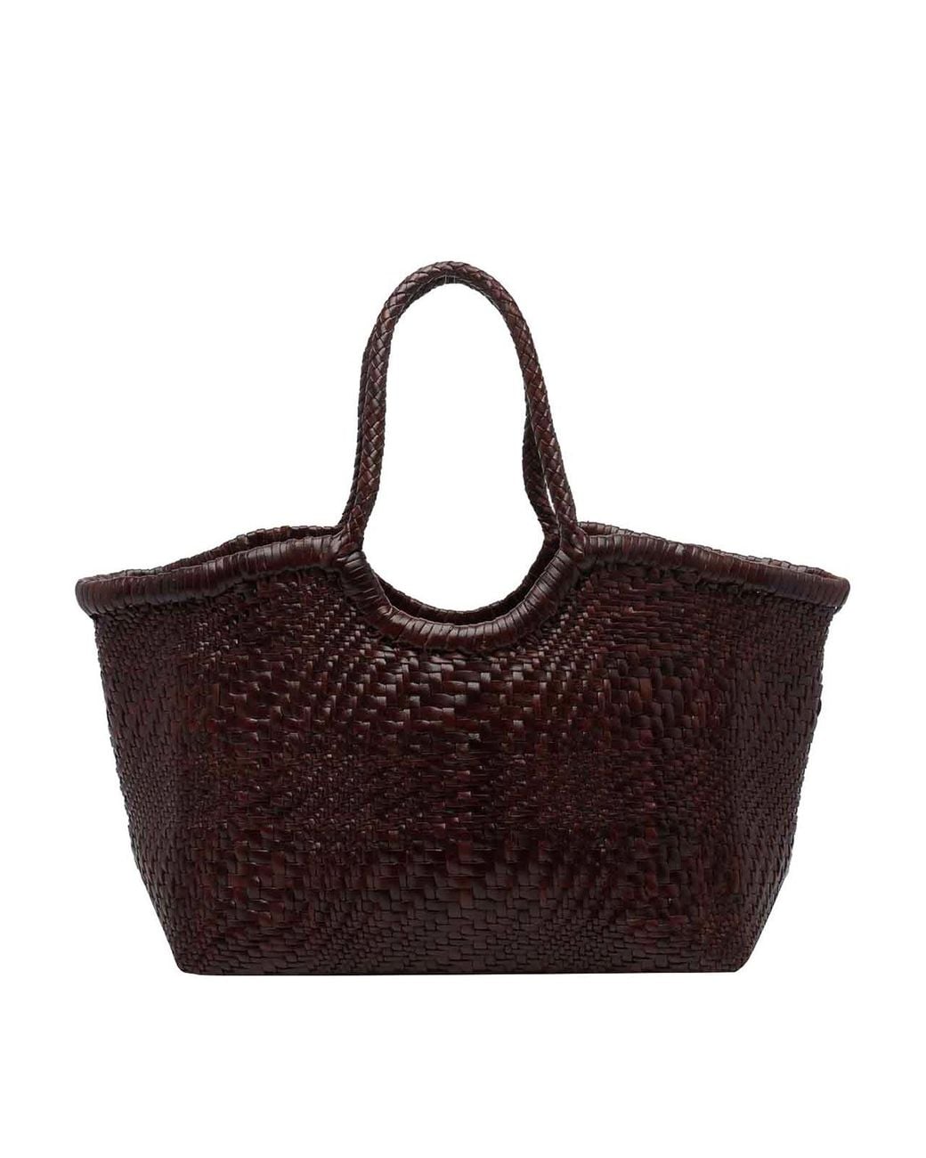 Dragon Diffusion Brown Nantucket Optical Shoulder Bag