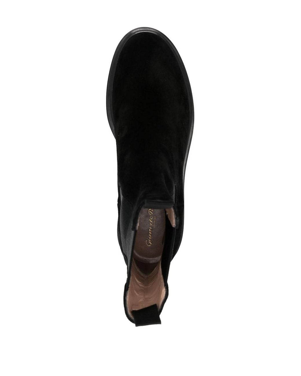 Gianvito Rossi Black Leather Chelsea Boots