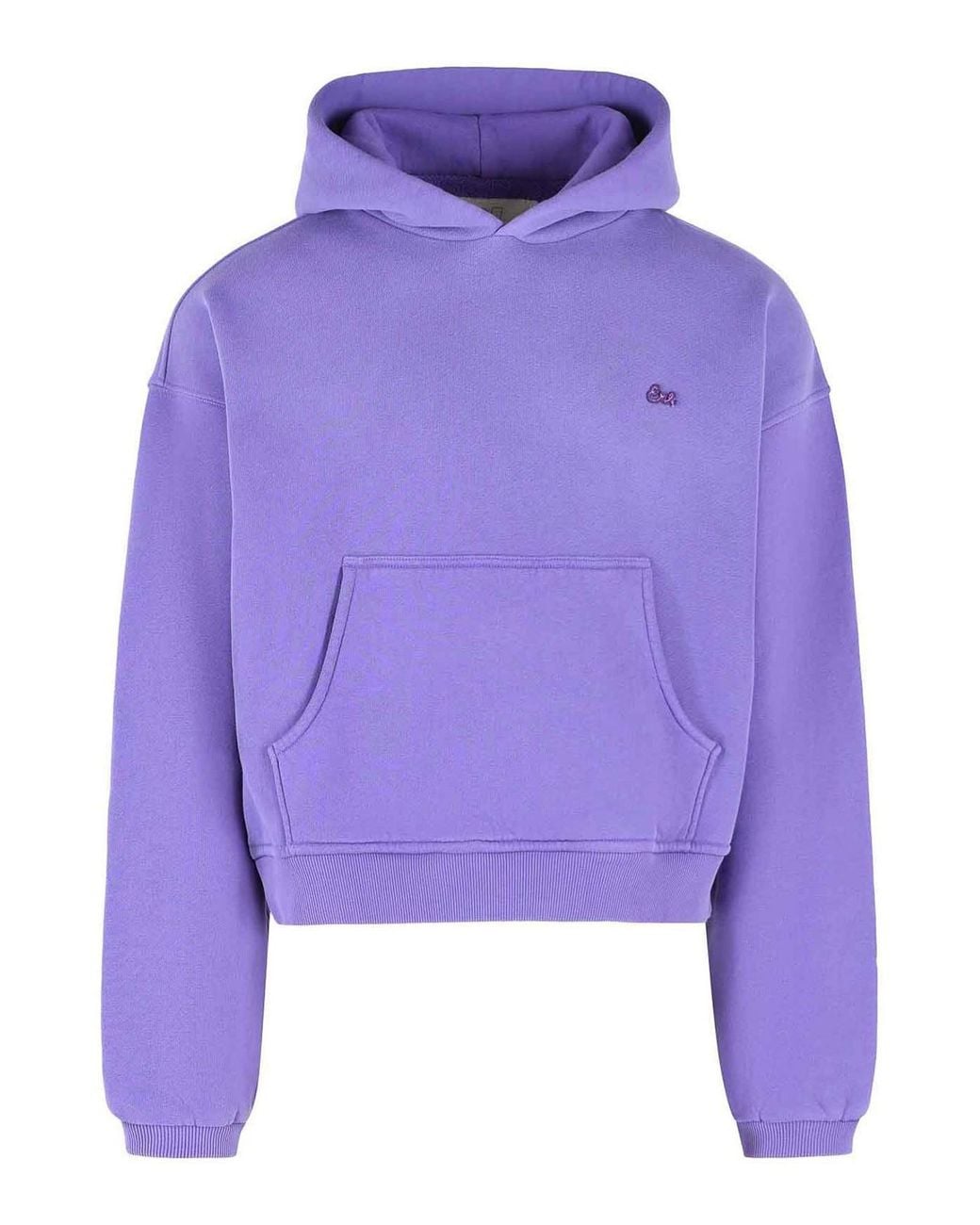 ERL Purple Cotton Sweatshirt for men